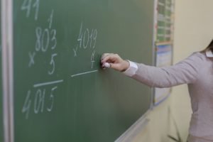 school chalkboard
